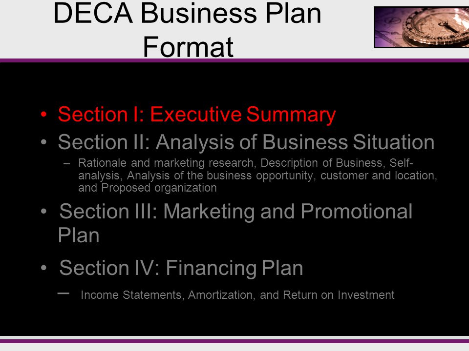 the executive summary section of the business plan contains nuts